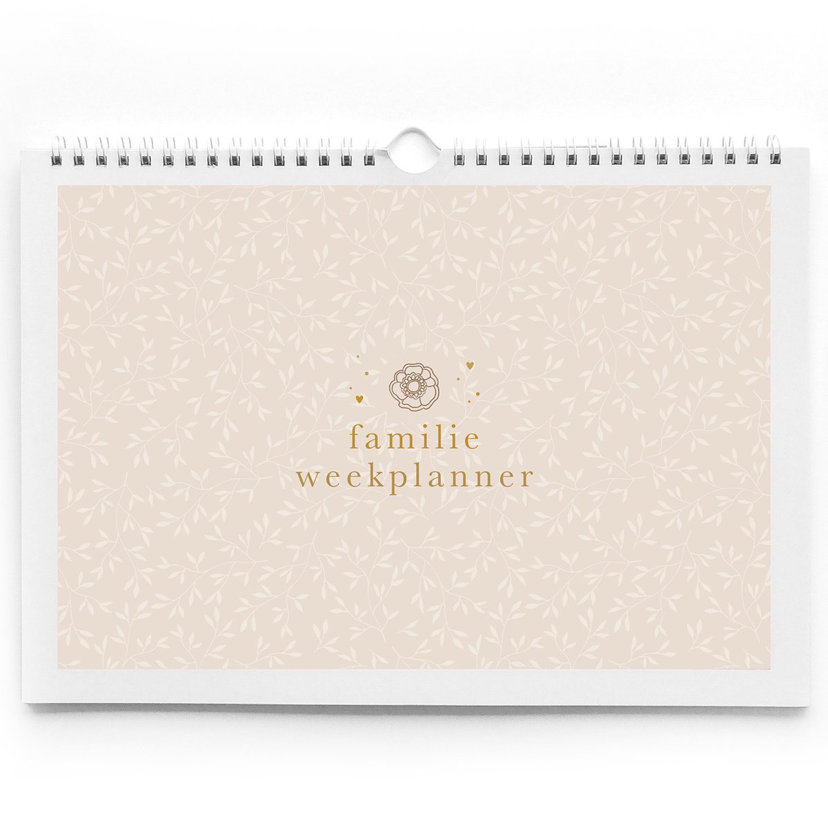 Maan Amsterdam - Familie weekplanner - Eclipse - A4 - Zonder datums - Neutrale kleuren - Gezinsplanner op Prijzenvolger.com