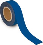 MAUL Bande magnétique - bleu - métal - inscriptible - 1 pièce - 10 m x 50 mm x 1 mm