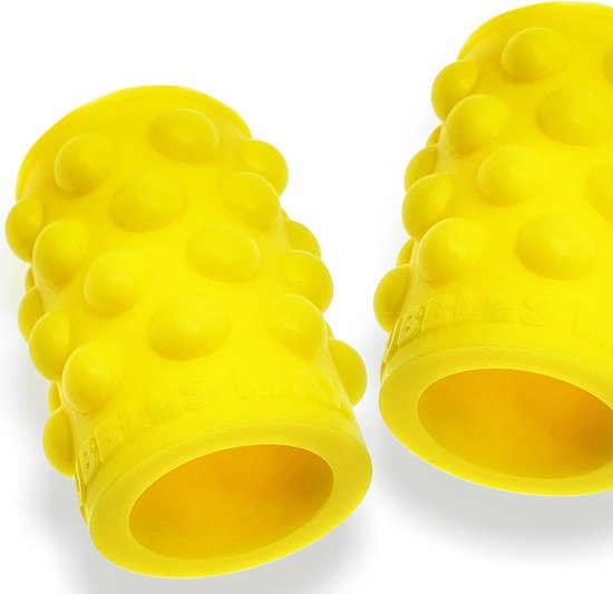 Ventouses pour tétons Double Oxballs d'Oxballs - Jaune