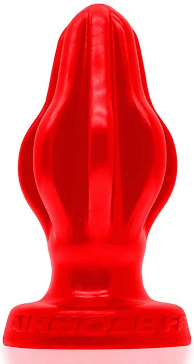 Oxballs - Airhole-3 - Buttplug met Vinnen - Rood - Large