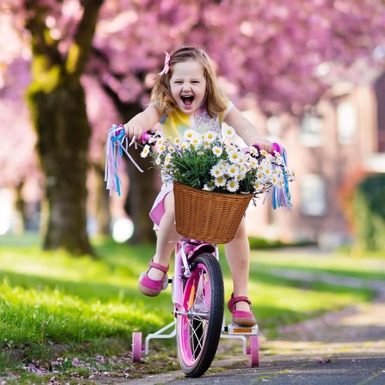 Fietsmand Kinderfiets - Fietsmand - Fietsmand Kind - Fietsmand Jongen - Fietsmand Meisje van MM Extra — afbeelding 2