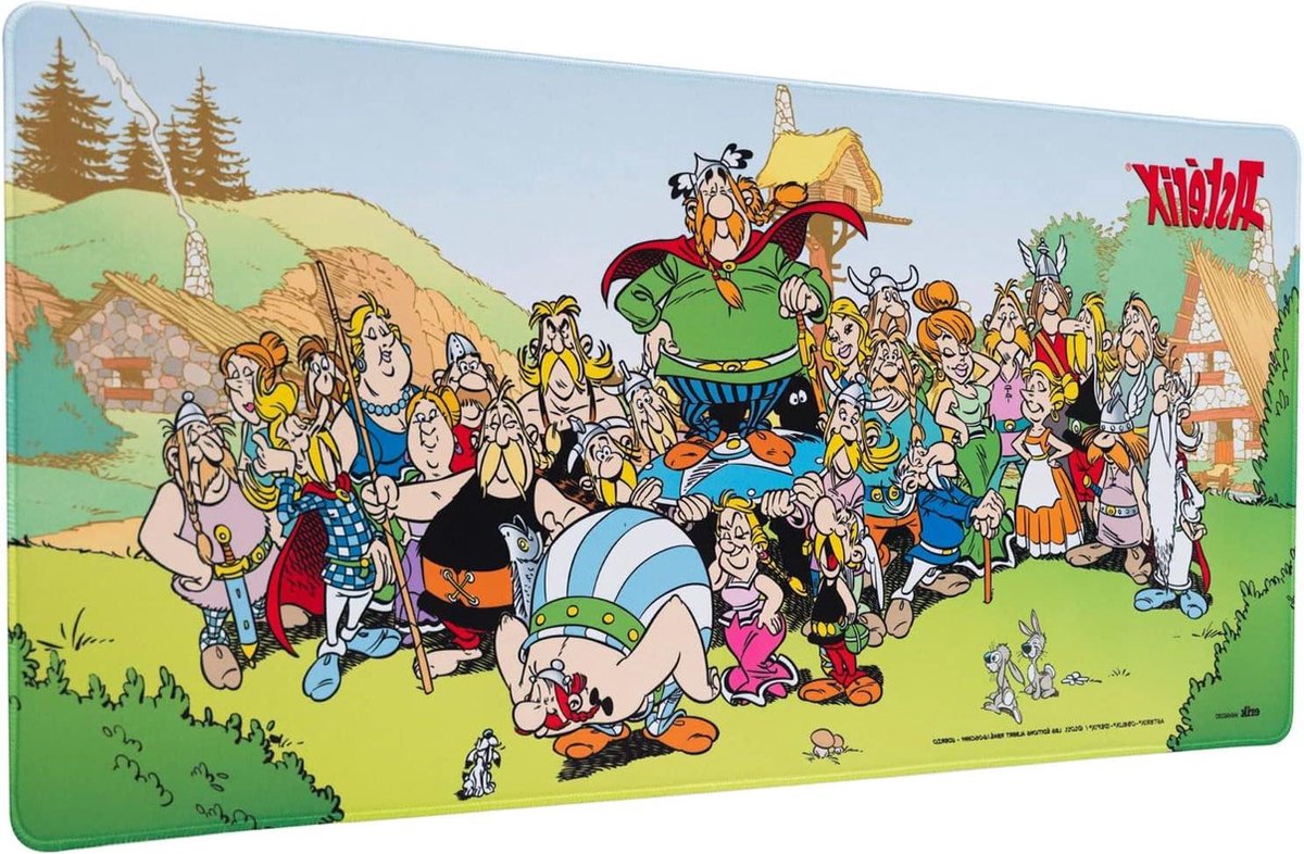 Asterix y Obelix XXL Bureauonderlegger Gaming Muismat - Grote Maat - Bureau Accessoires
