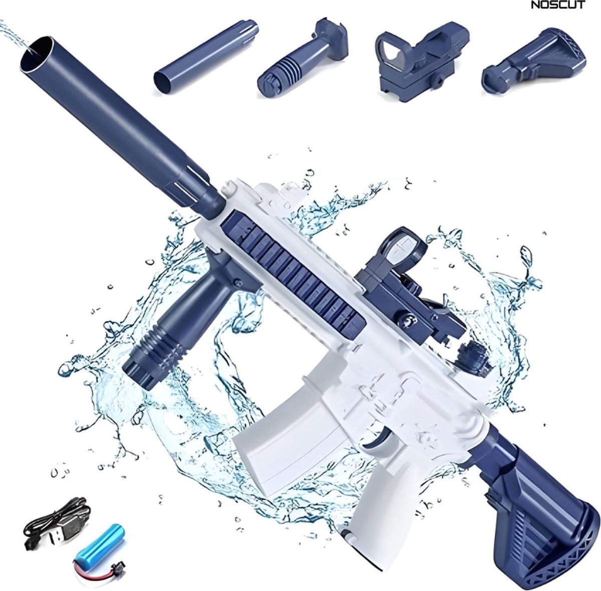 Noscut Automatisch Waterpistool- Elektrische Waterpistool- Waterspeelgoed- Buitenspeelgoed