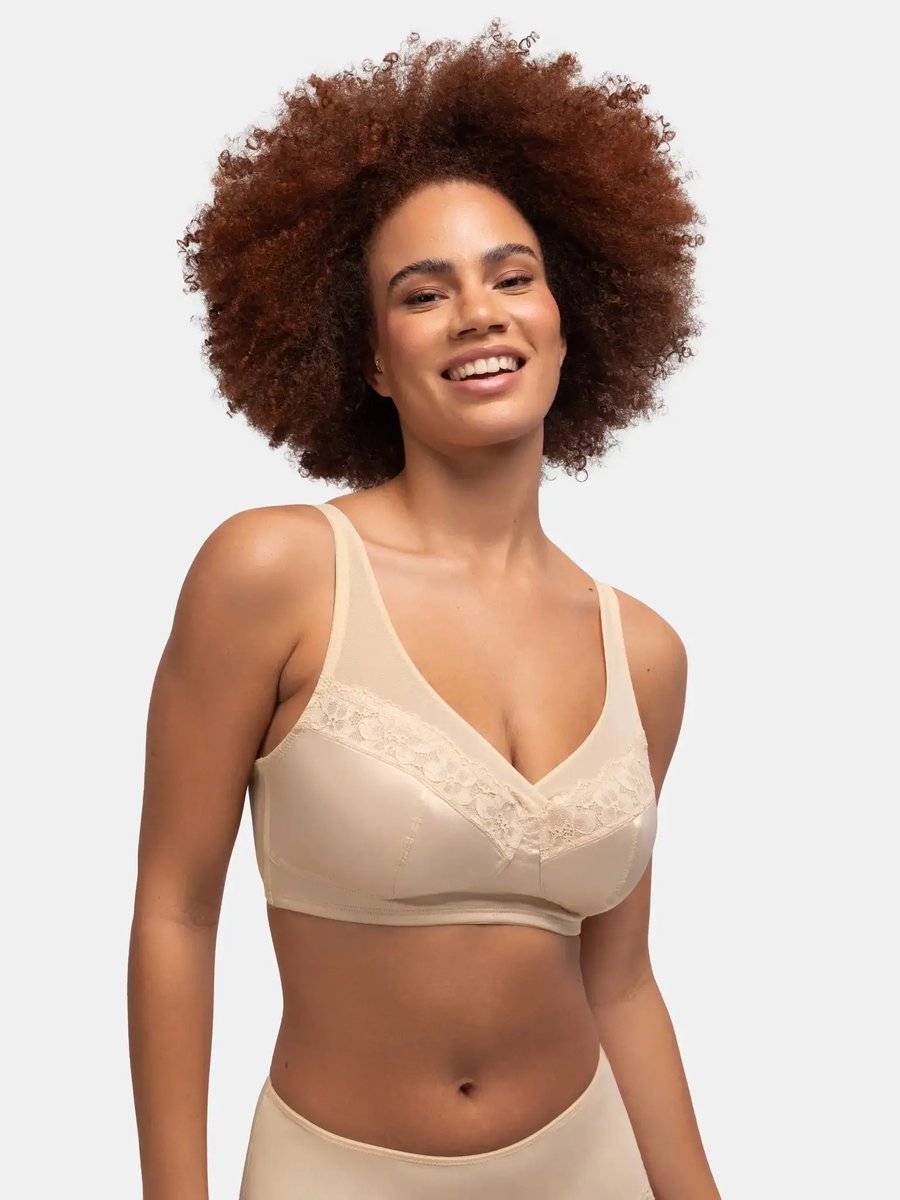 Dorina Minimizer BH zonder beugel - Teagan - 85E - Beige