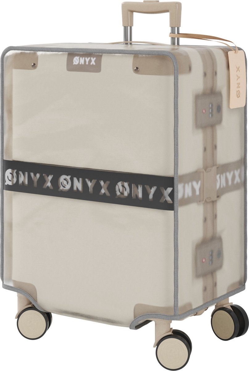 ONYX Kofferhoes 33L - 22x36x56CM - Koffer Beschermhoes - Transparant