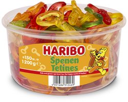 Sucettes Haribo Fruitgum - 150 pièces