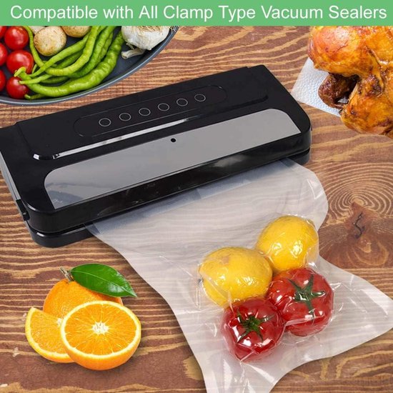 Sacs sous vide 20 x 1500 cm - Set de 4 - Sans BPA - Heavy Duty - Texturés - Pour Sous Vide