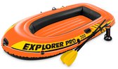 Intex Explorer Pro 300 Set - Opblaasboot - 244 x 117 x 36 cm - Inclusief peddels en pomp