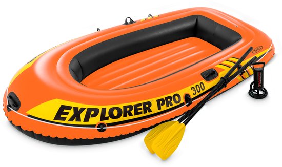 Foto: Intex 58358np explorer pro boot 300 set met peddels