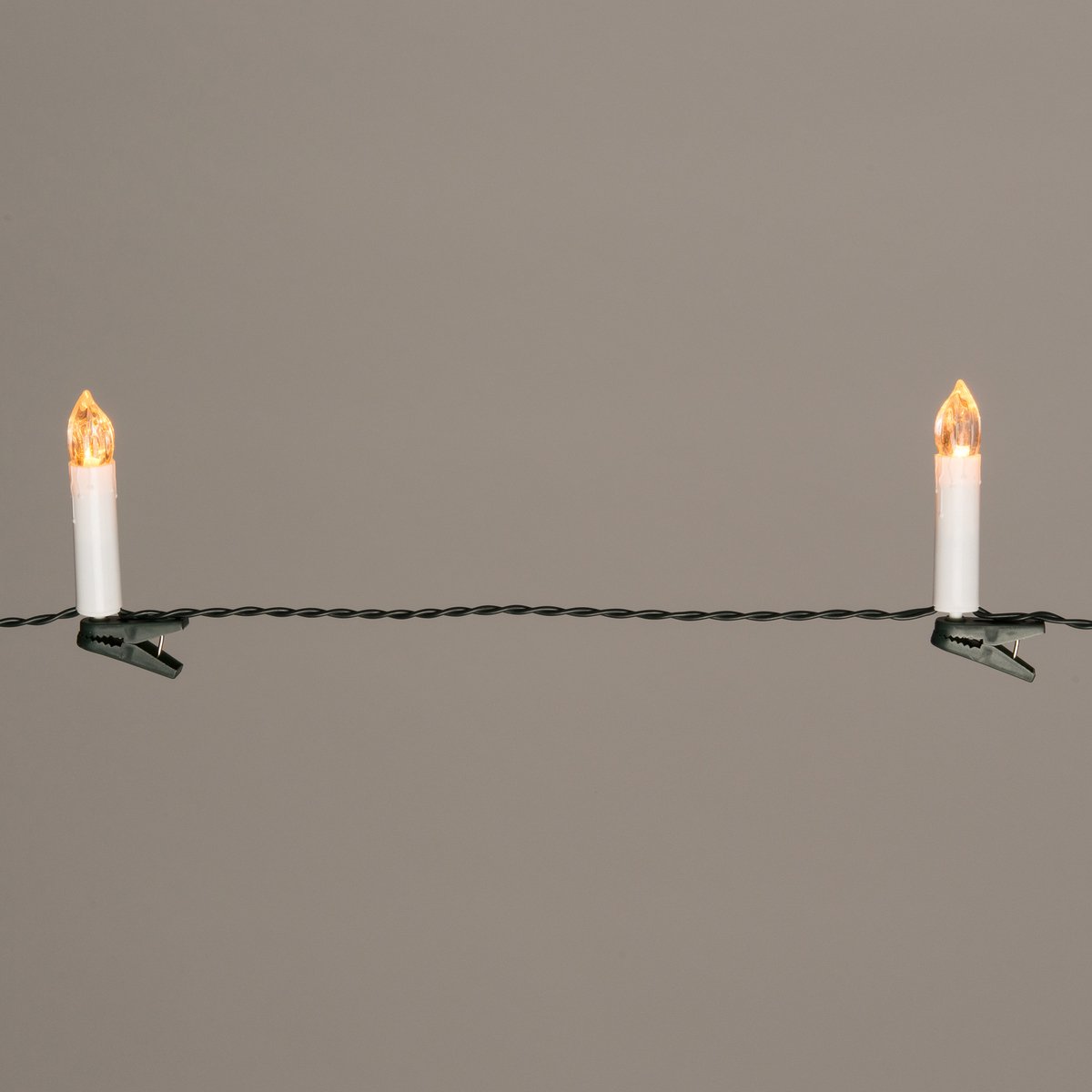 Anna's Collection Kaarsen lichtsnoer - 30 LED kaarsen - 750cm - warm wit -kerstverlichting – foto 7
