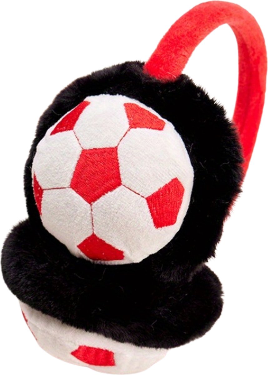 Bovista Voetbal Oorverwarmers - Winter Earmuffs - Oorwarmers - Ear Warmers - Dames & Heren - Volwassenen - Wit