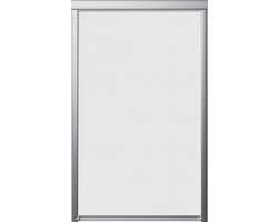 Eenvoudig bevestigbaar verduisterend rolgordijn, gemaakt voor VELUX P08, Wit - Snelle installatie, boren niet nodig