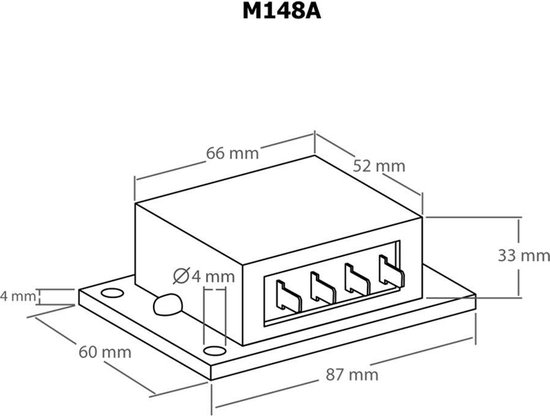 12V Bluetooth 4.2 Batterijbewaker DC 6V-20V Batterijmonitor
