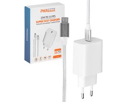 25w Snellader + usb-C Kabel - 1M - Super Fast Charger - Oplader S26 Ultra, S26, S25 Ultra, S25, A57, A56, A55, A36, A35, A34, A25, A23, A17 5G - 25w usb C Power Adapter
