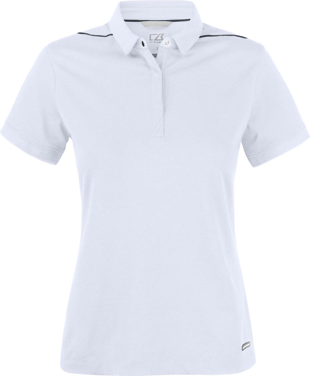 Cutter & Buck Advantage Performance Polo Dames 354423 - Wit - XS