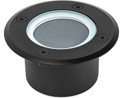 Brendz Solar Grondspot voor Buiten LED, 20 Lumen, IP67 Waterdicht, 3000K Warm Wit Licht, Lithium-Polymeer Batterij, Solar Tuinverlichting Grondspots, Zwart,…