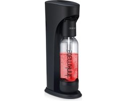 Sodamaker Zwart AQUADREAM - Bruiswatertoestel - Bruiswatermachine - Soda - Bruiswater Maker