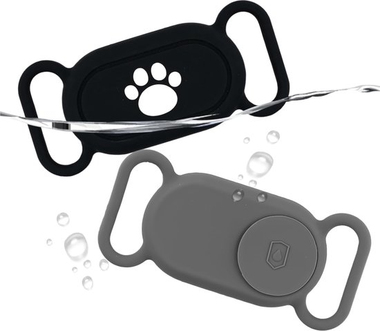 Foto: Voor samsung galaxy smarttag2 halsbandhouders 2 stuks waterdicht anti verlies beschermhoes hoes voor huisdier hond kat halsband siliconen hoesje voor galaxy smart tag 2 tracker energieklasse a 