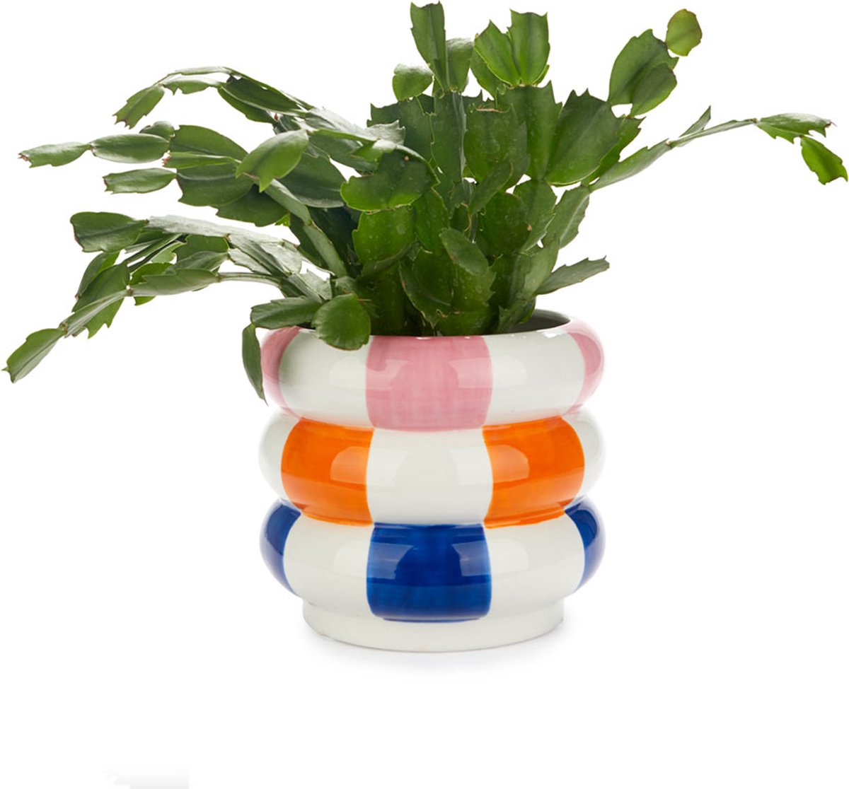 Balvi Bloempot Meerkleurig Keramiek 14,5cm