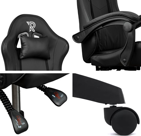 Ranqer Apollo Bureaustoel - Gaming stoel / Gaming Chair - Gamestoel - zwart