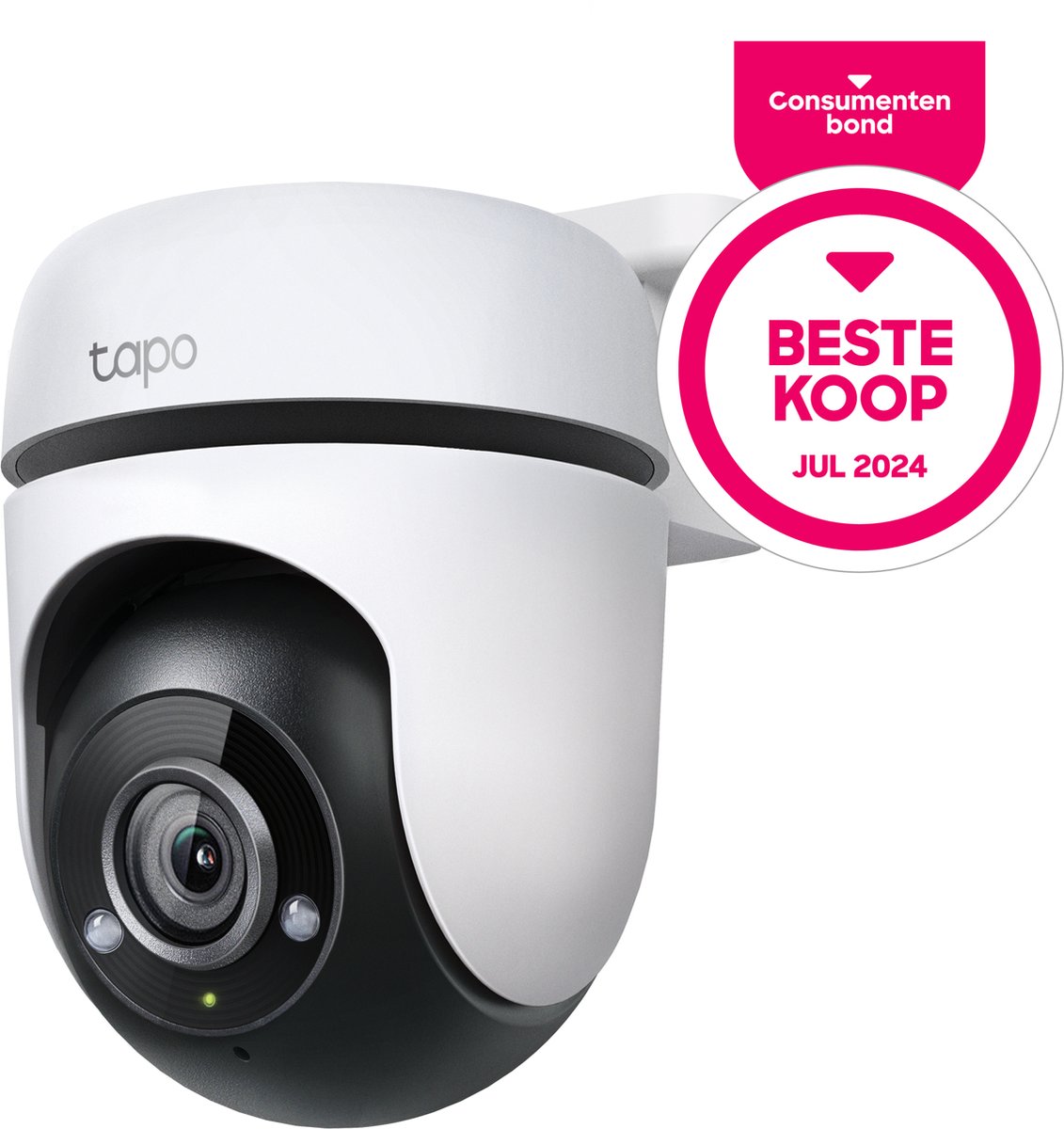 Tapo C500 Beveiligingscamera buiten - Full HD - 360° horizontaal & 130° verticaal - IP65-WiFi Camera