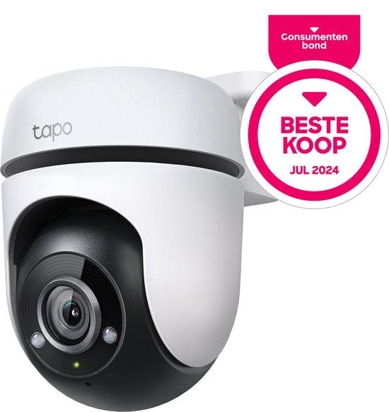 Foto: Tp link tapo c500 beveiligingscamera outdoor full hd 360 horizontaal 130 verticaal wifi camera