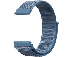 Stravo 22mm Nylon klittenbandje Smartwatchbandje - Geschikt voor Samsung Galaxy Watch 3 45mm / Galaxy Watch 46mm / Gear S3 Classic & Frontier - Polar Vantage M / M2 / V3 / Grit X - Garmin Vivoactive 4 - Bandje voor Xiaomi / Amazfit - Kleuren 4#