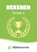 Rekenen Groep 4 Oefenboek - Ter voorbereiding op de eindtoetsen - Getallen en Bewerkingen - Meten en Meetkunde - Vermenigvuldigen - Breuken - Bijlessucces
