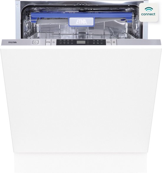 ETNA VW740NC - Inbouw vaatwasser 60cm - Volledig geïntegreerd - 14 couverts - Aquastop - 8 Programma's - Uitgestelde start - Koolborstelloze motor