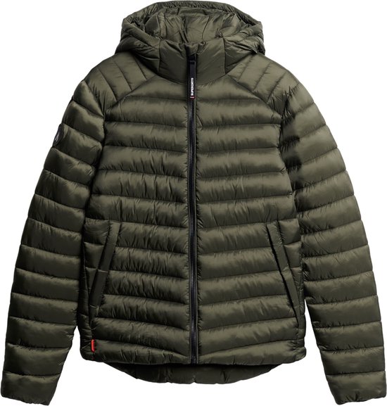 Superdry HOODED FUJI SPORT PADDED JKT Heren Jas - Maat L