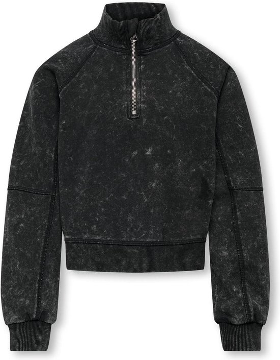 ONLY KOGDONNA L/ S HALF ZIP WASHED UB SWT Pull Filles - Taille 146/152