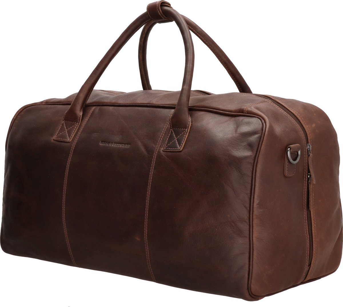 Hide & Stitches Japura Reistas - 100% Leer - Donkerbruin