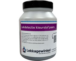 Lekdetectie kleurstof paars 200 gram - riool - traceer - lekkage - waterlekkage