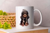 Mug Cocker Anglais Hiver - chiens - cadeau - présent - chiots - chiotlove - doglover - doggy - chiens - chiot amour - mon chien - amour chien - monde canin