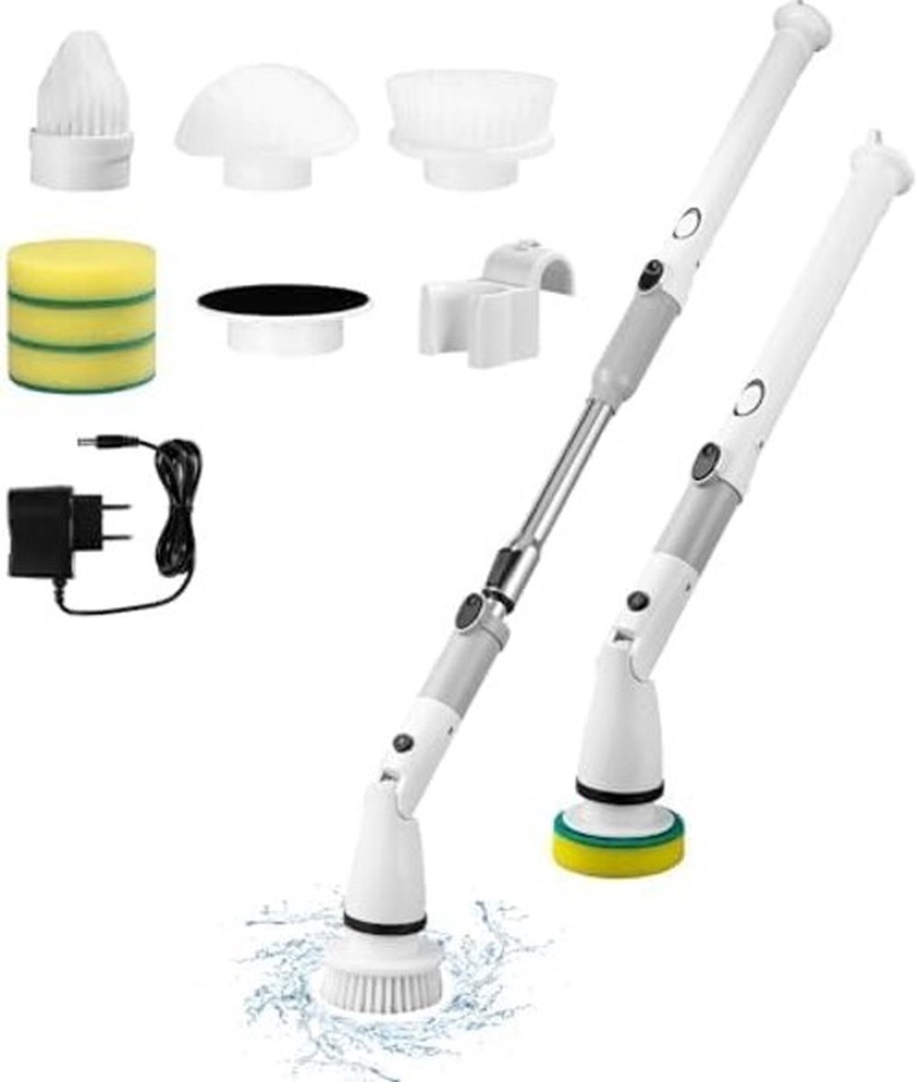Goedkoopste Elektrische Schoonmaakborstel - Elektrische Schrobber - Elektrische Scrubber - Elektrische Schrobborstel - Electrische Schoonmaakborstel - Electrische Schrobborstel