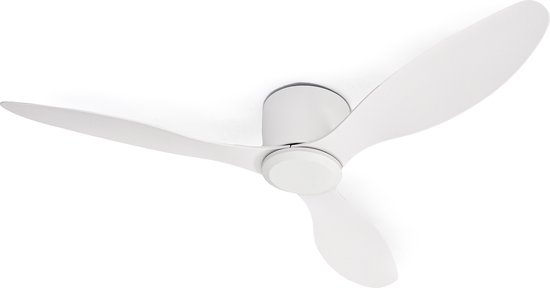 Plafondventilator wit Ø132 cm extra stil
