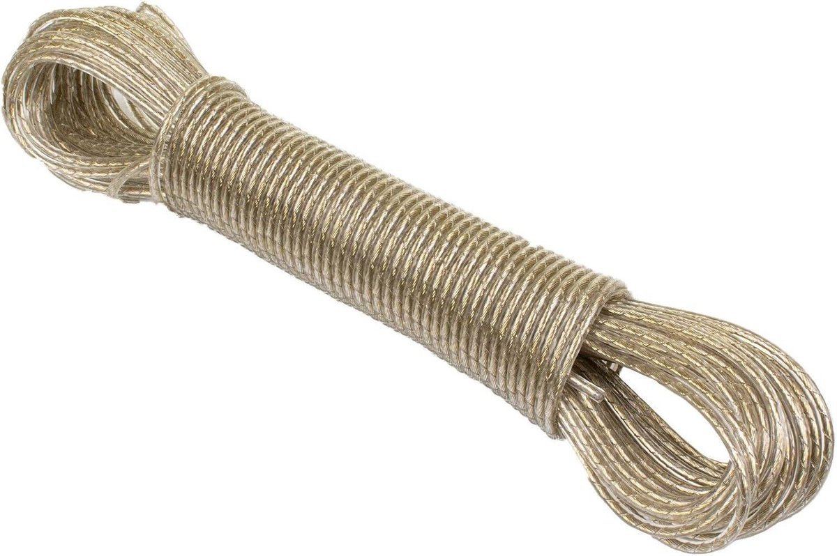 Heavy Duty Waslijn Touw, Waslijnen, 3 mm Waterdichte Stalen Kern