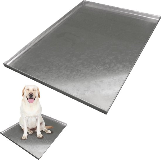 Ellie-Bo Replacement Black Galvanized Metal Tray for 42 X-Large Dog Cage Crate