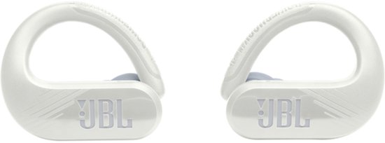 JBL Endurance Peak 3 - Draadloze Sport Oordopjes - Bluetooth Oortjes - In-ear met Oorhaak - 50 uur batterij - IP68 - Wit