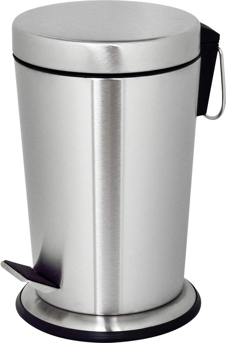 Afvalemmer voor de badkamer - Conic - 5 liter - uitneembare binnenemmer