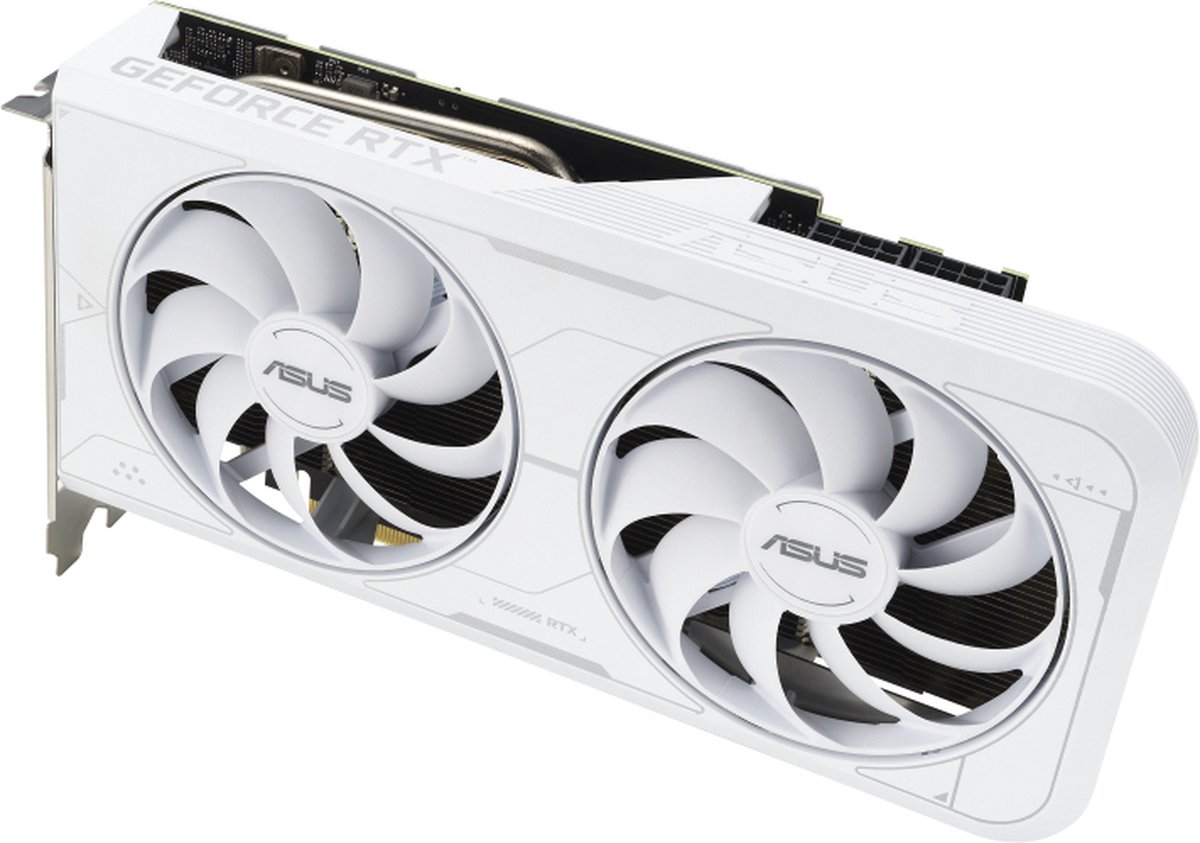 ASUS Dual GeForce RTX 3060 Ti White OC Edition 8GB GDDR6X | bol