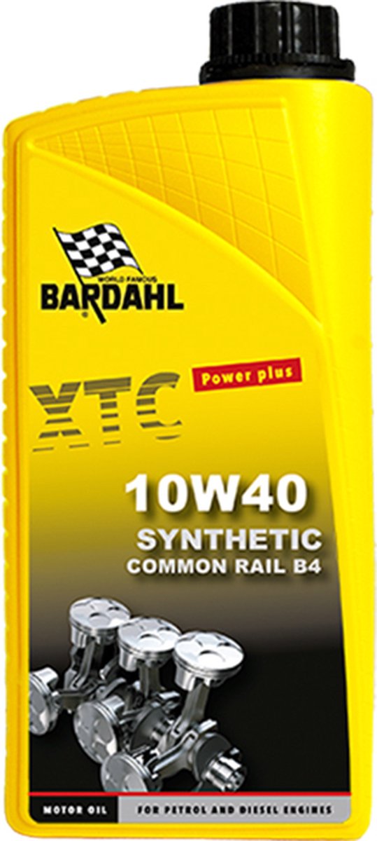 Bardahl Motorolie XTC Synthetic 10W40 - beschermende smeerfilm