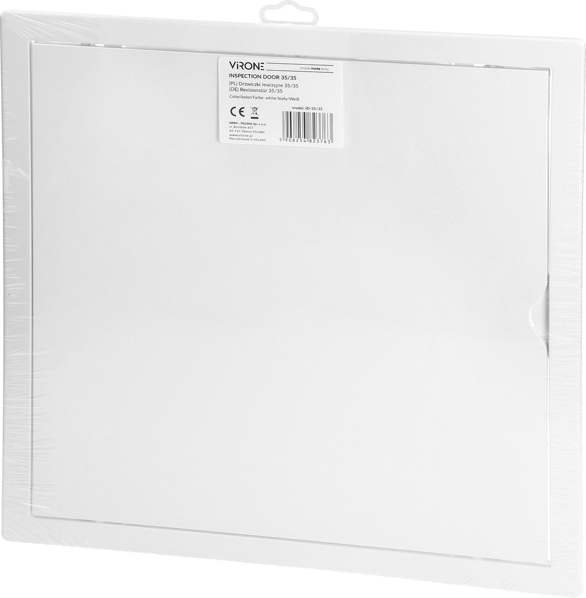 Inspectieluik 350x350 mm - Wit