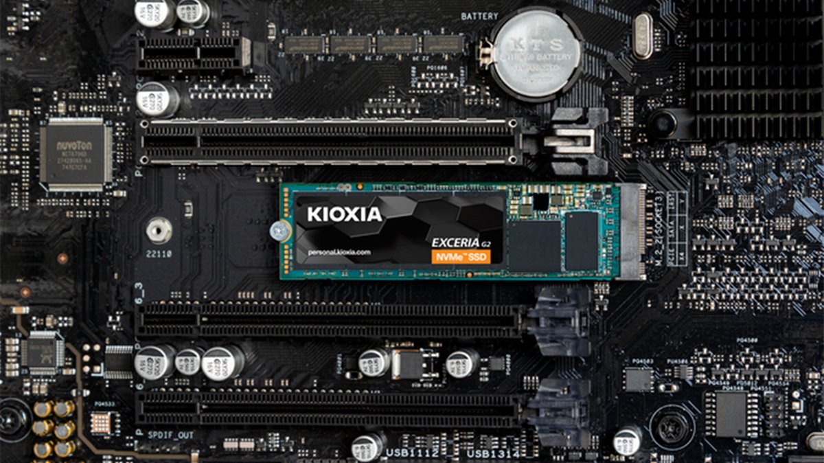 Kioxia Exceria G2 NVMe - 500GB M.2 PCI Express 3.1 SSD voor PC