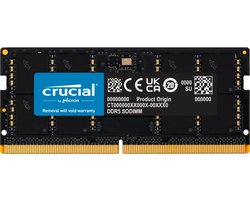 32 GB DDR5, 4800 MHz, SO-DIMM, 1.1 V