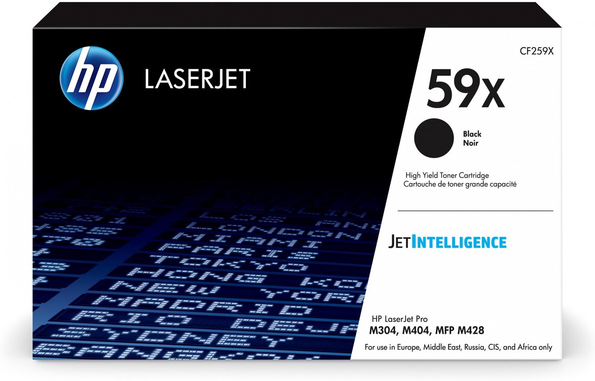 HP 59X Toner Zwart (Hoge Capaciteit)