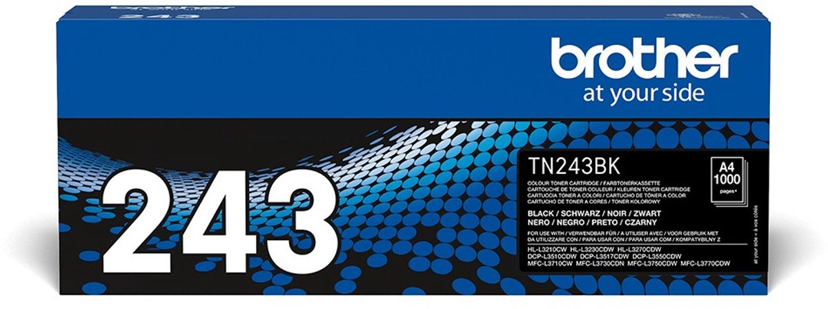 Lot De 5 Toner Compatible Brother TN-243CMYK/TN247 - Pour MFC-L3750CDW, DCP-L3550CDW, HL-L3210CW Et Autres Modèles