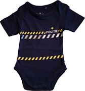 Fun2wear - Uniforme de la police pour bébé - Barboteuse - Manches courtes - Taille 50/56