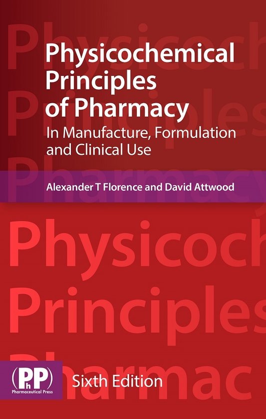 Physicochemical Principles Of Pharmacy 6 - cover