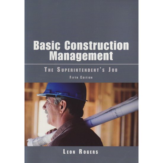 Basic Construction Management - cover